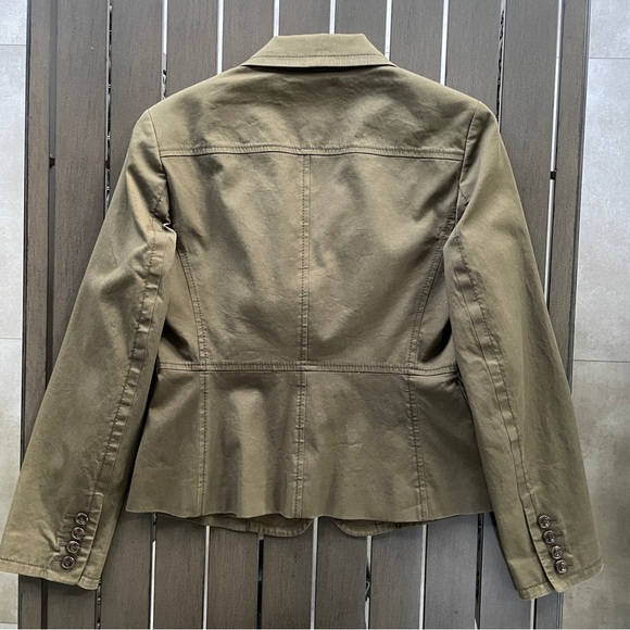 TALBOTS PETITES STRETCH ONE BUTTON BLAZER!! - Picture 8 of 12